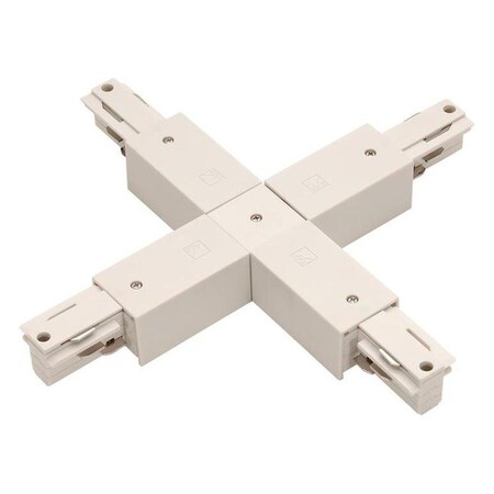 Wac Us W Track - Recessed X Connecter WXC-RTL-BK